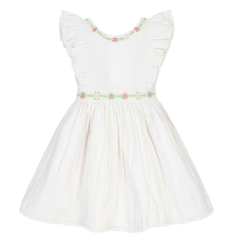 Linen Ruffle Jumper