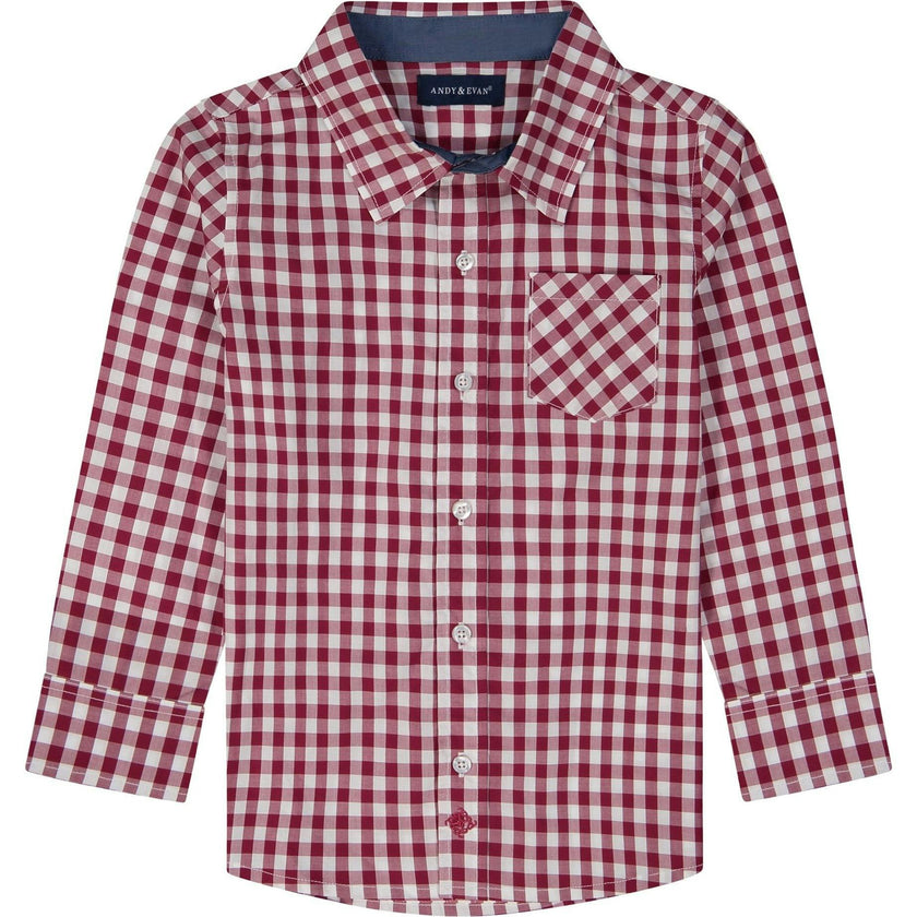 Woven Button Down Shirt