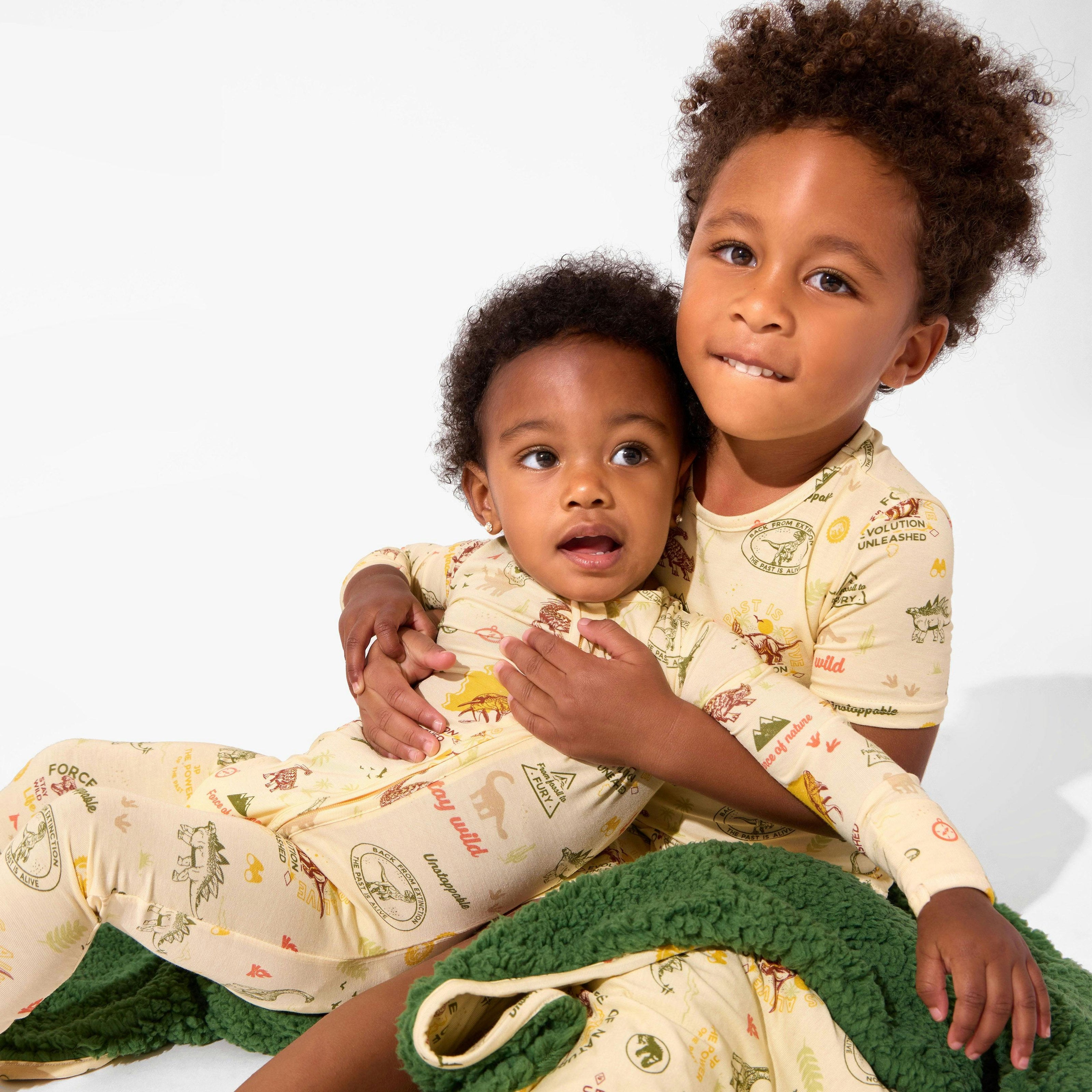 Jurassic Park: Origins Bamboo Kids Pajama Short Set