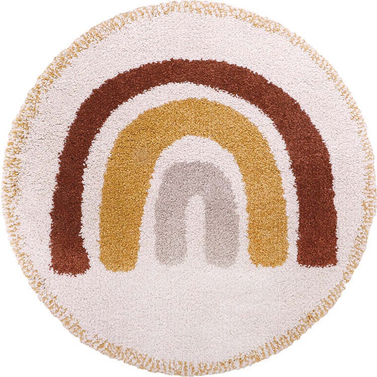 Bohemian Rainbow Round Rug
