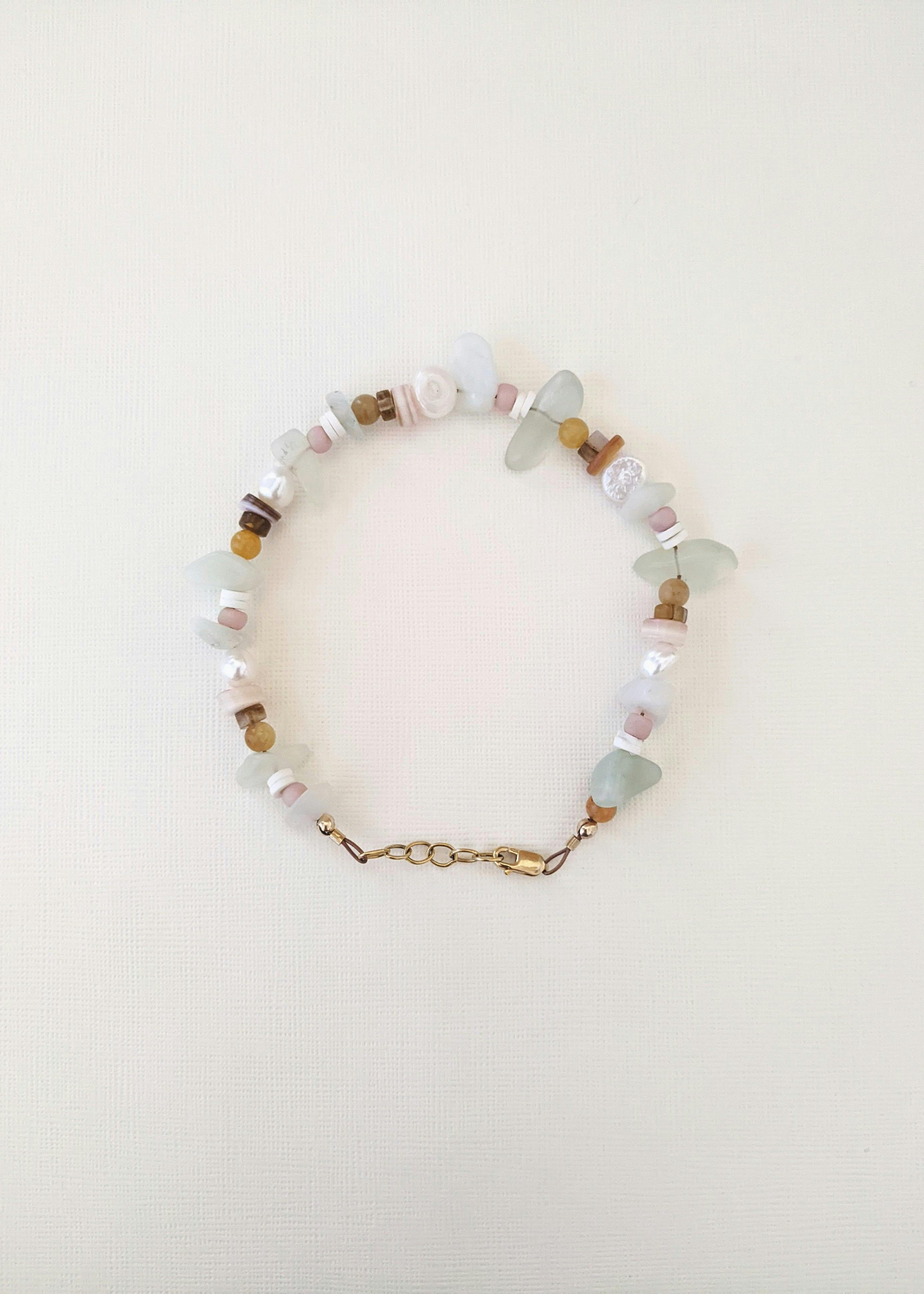Coastal Jade Anklet