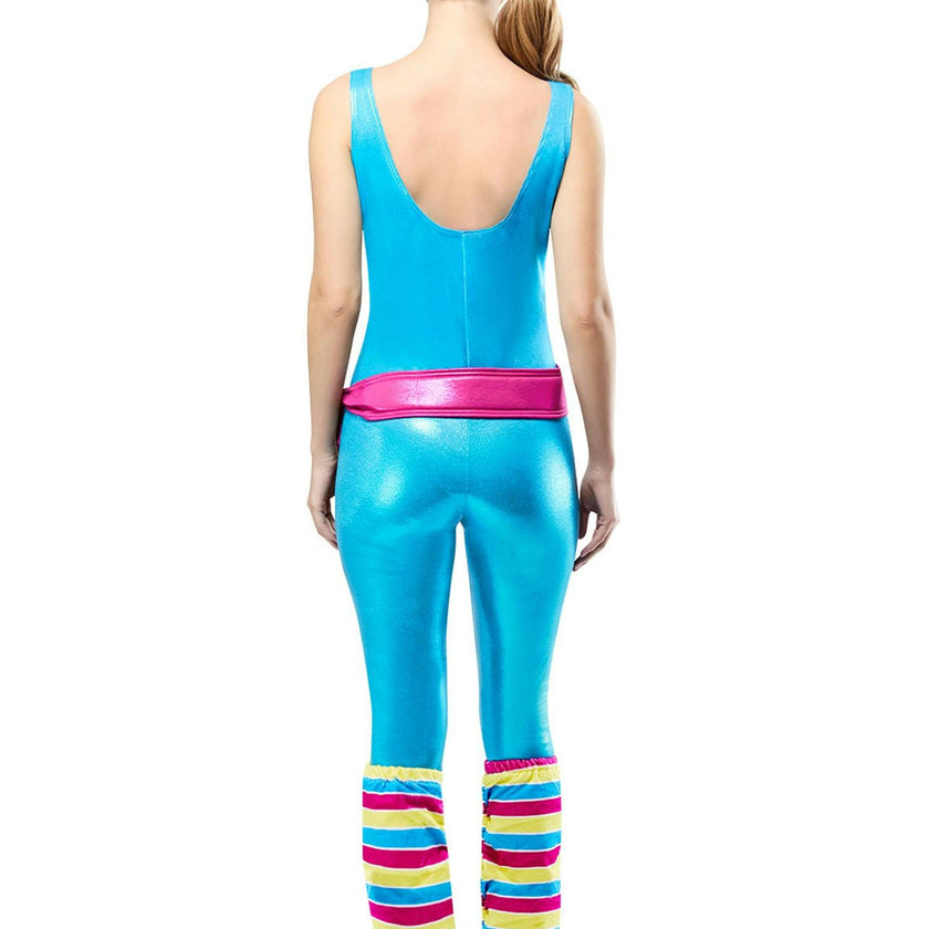 Women's Barbie Classic Exercise Barbie Costume - Deluxe