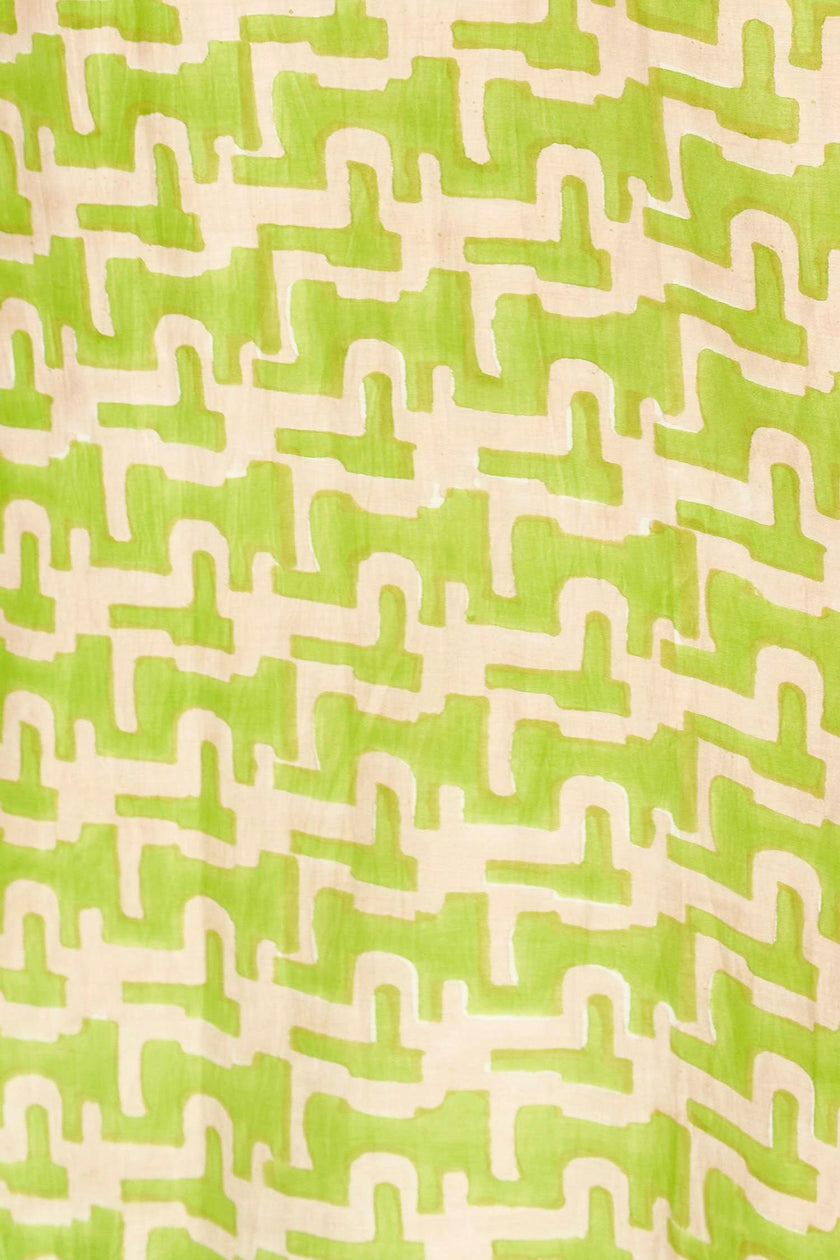 Bonaire Dress in Lime Popova
