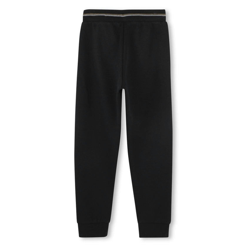 Black Cardigan Track Outfit Set