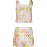 Petal Pink Lainey Lace Set, Florals