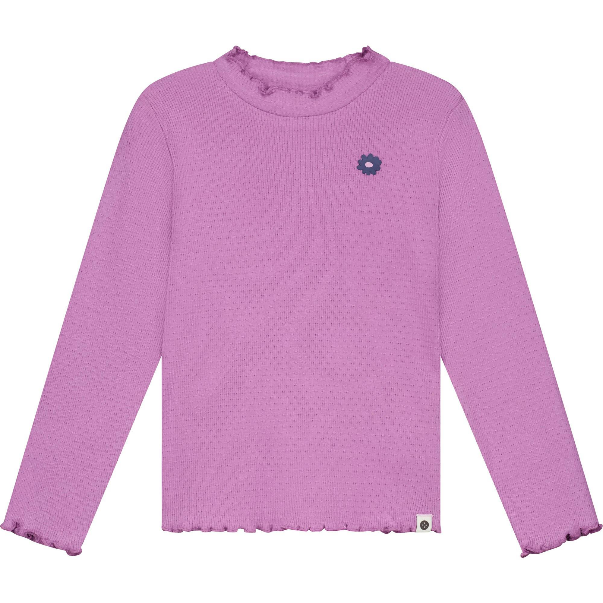 Ribbed Mock Neck Long Sleeve
