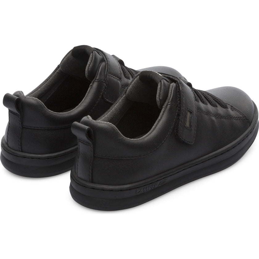 Runner Four Velcro Sneaker, Black