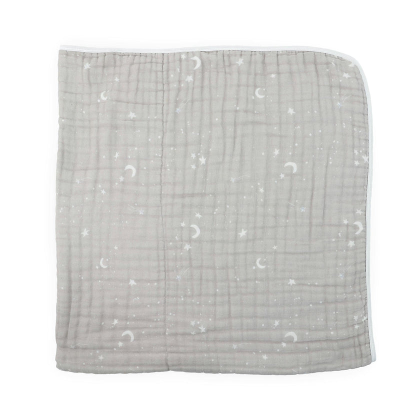 Original Organic Cotton Muslin Quilt - Moon Dust
