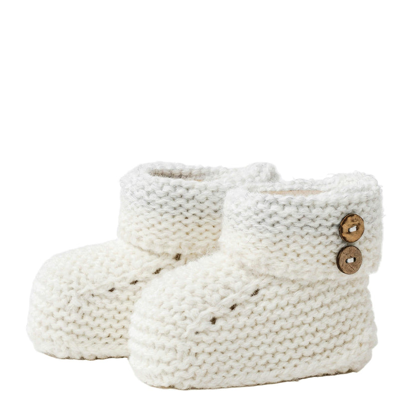 Cozy Button Booties