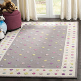 Kids Heidi Rug, Grey