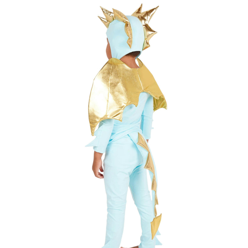Sky Blue Dragon Costume