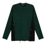 Ribbed Knit Maternity Combo Sweater