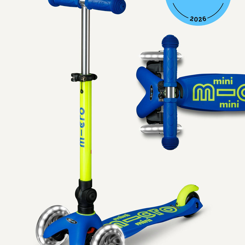 Micro Mini Foldable LED Scooter