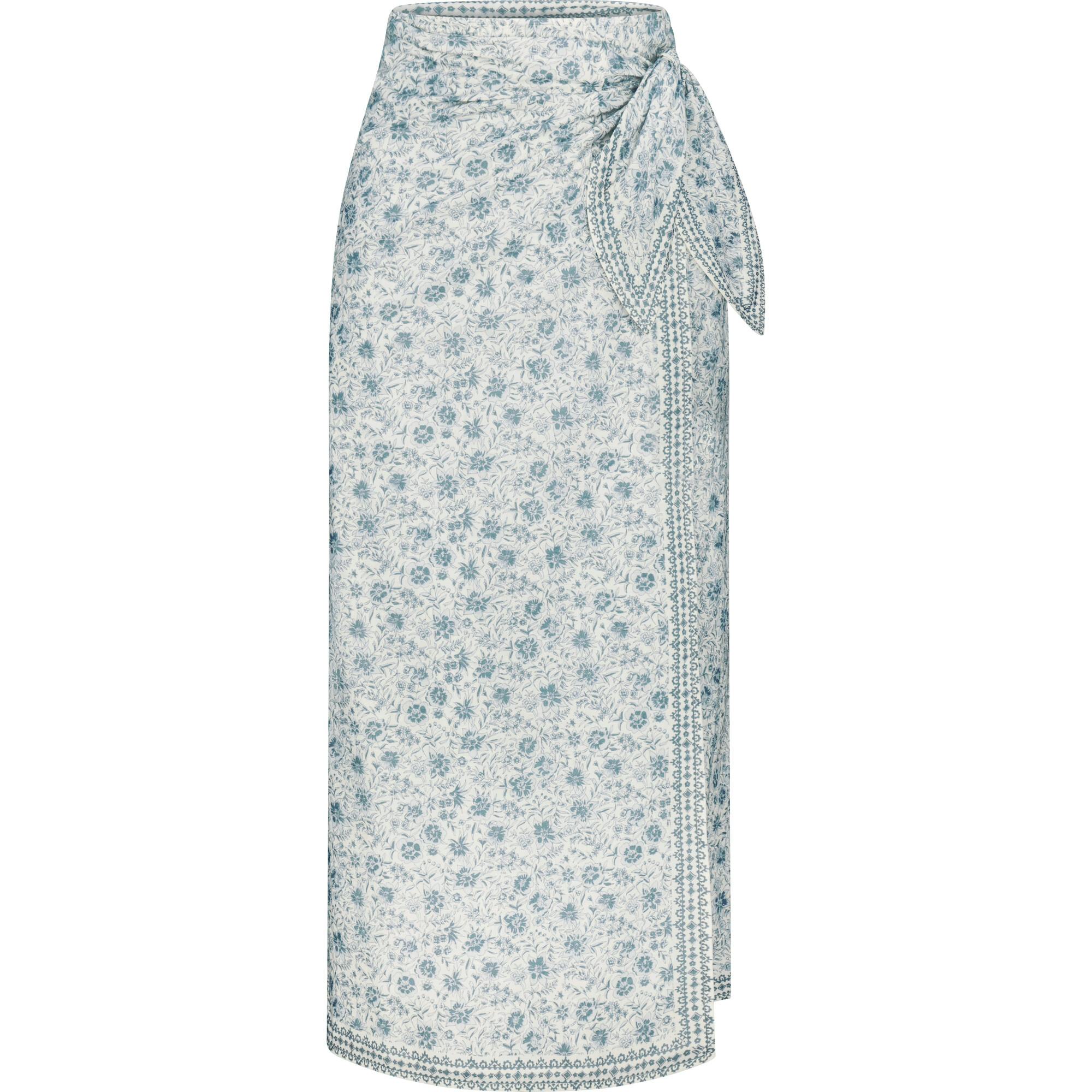 Savannah Skirt in Floral Blues