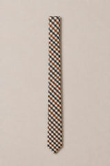 Ties in Chestnut Gingham