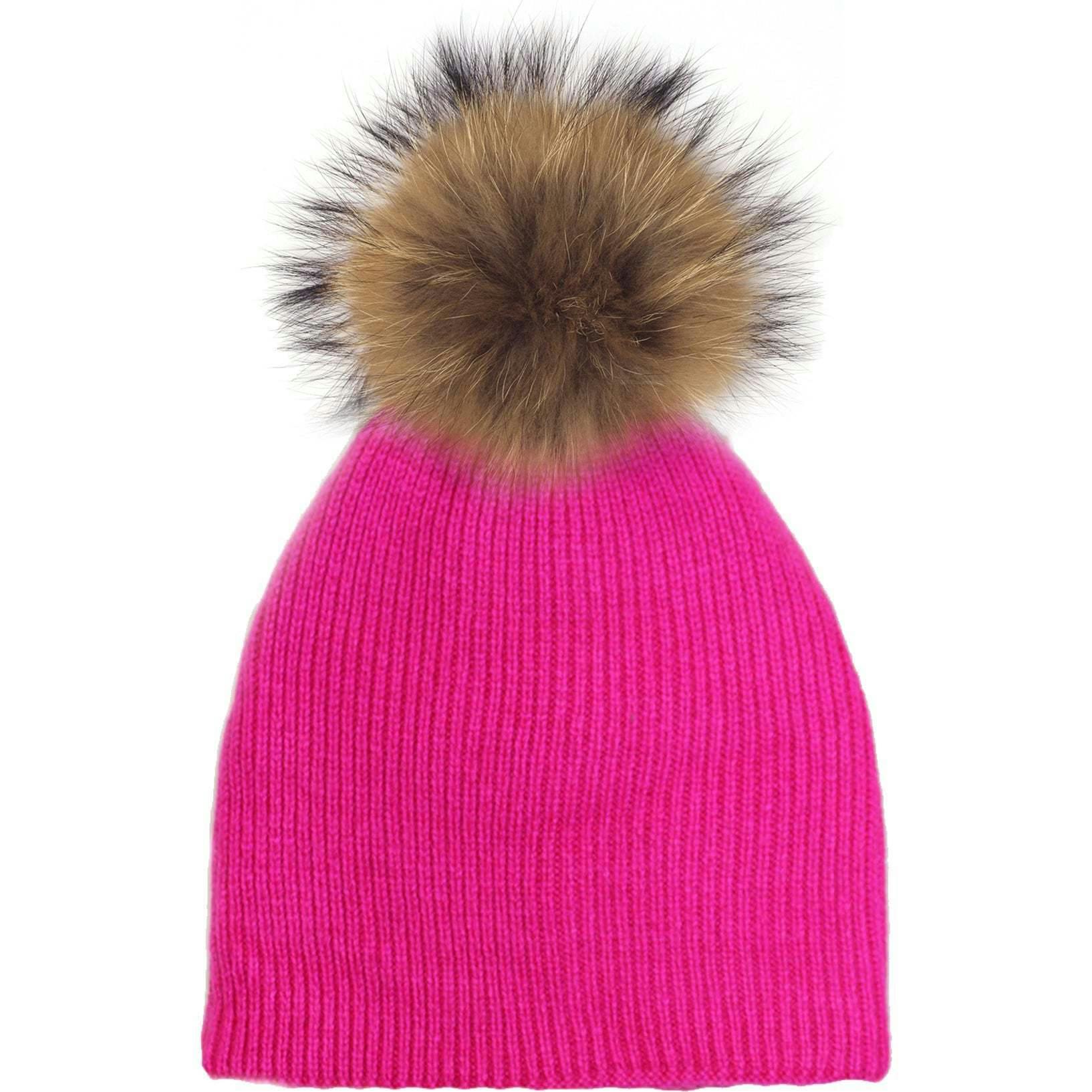 Knitted Wool Hat (Snap On Pom Sold Separately)