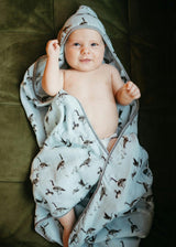 Tulip Bamboo Hooded Swaddle Blanket