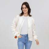 BOMBERS ORIGINAL Ballerina Lightweight City Jacket - Creme