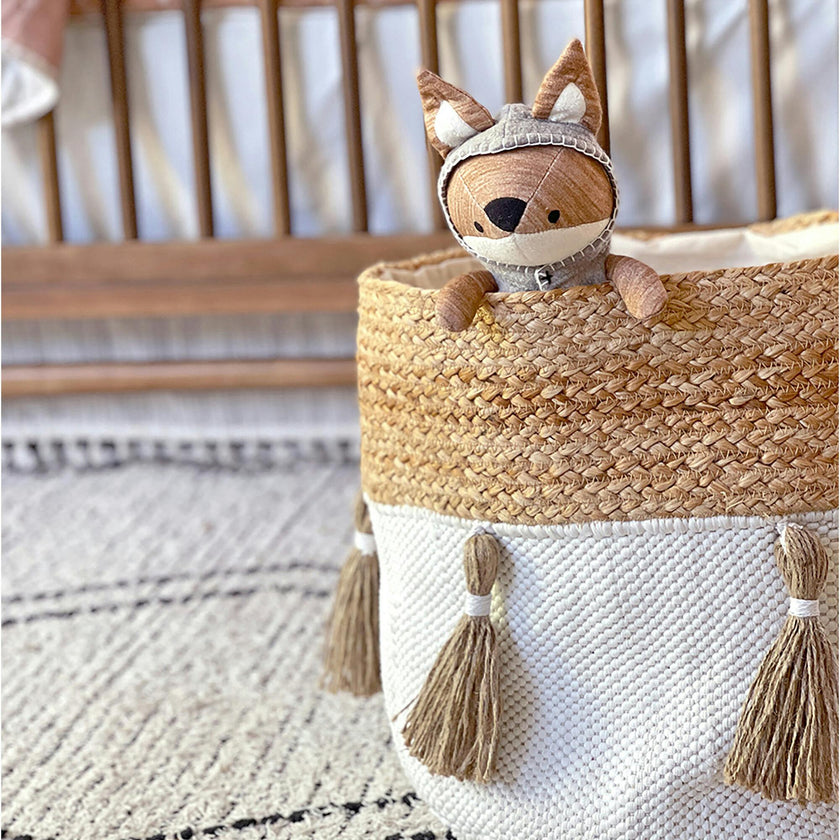 Jute Storage Bin