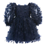 Navy Bell Mariposa Dress
