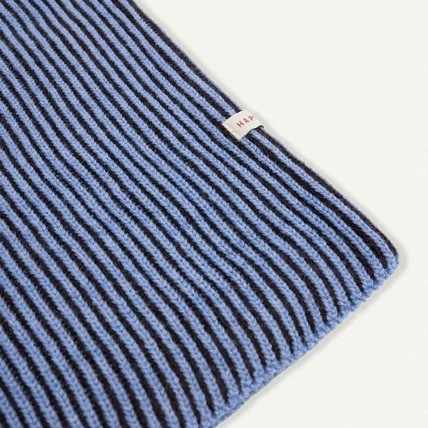 merino wool balaclava - icy stripes