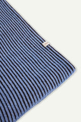 merino wool balaclava - icy stripes