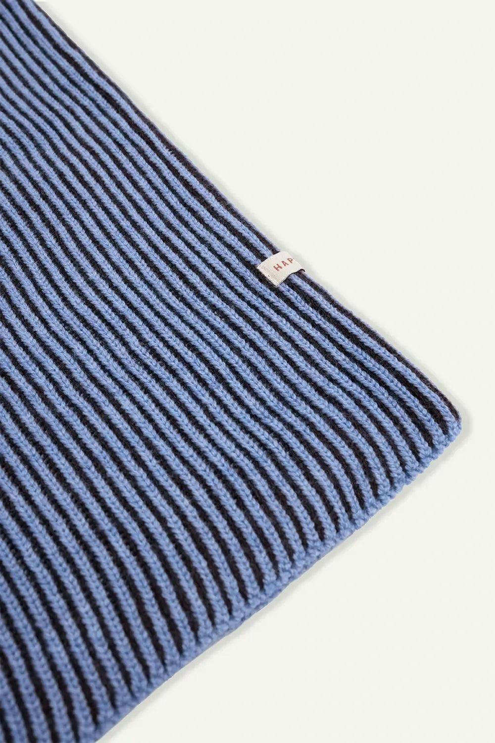 merino wool balaclava - icy stripes