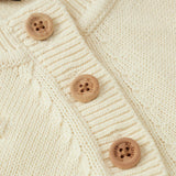 Snow Knit Popcorn Sweater