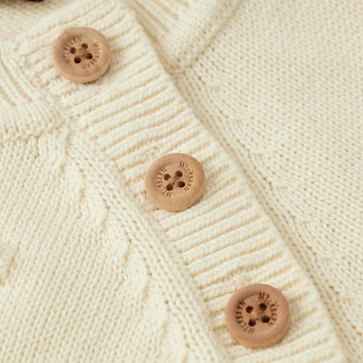Snow Knit Popcorn Sweater