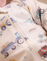 Printed Zip Growsuit Pack Farm Vehicles Print