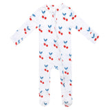 Bamboo Zip-Up Footie Pajama - Talia