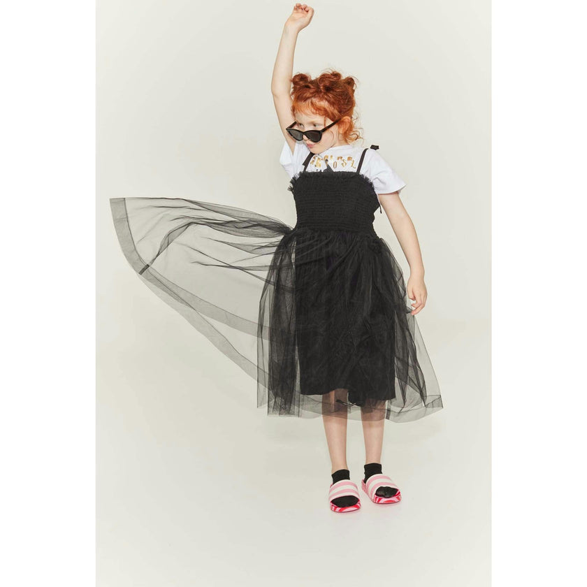 Dreamful Strap Dress Black