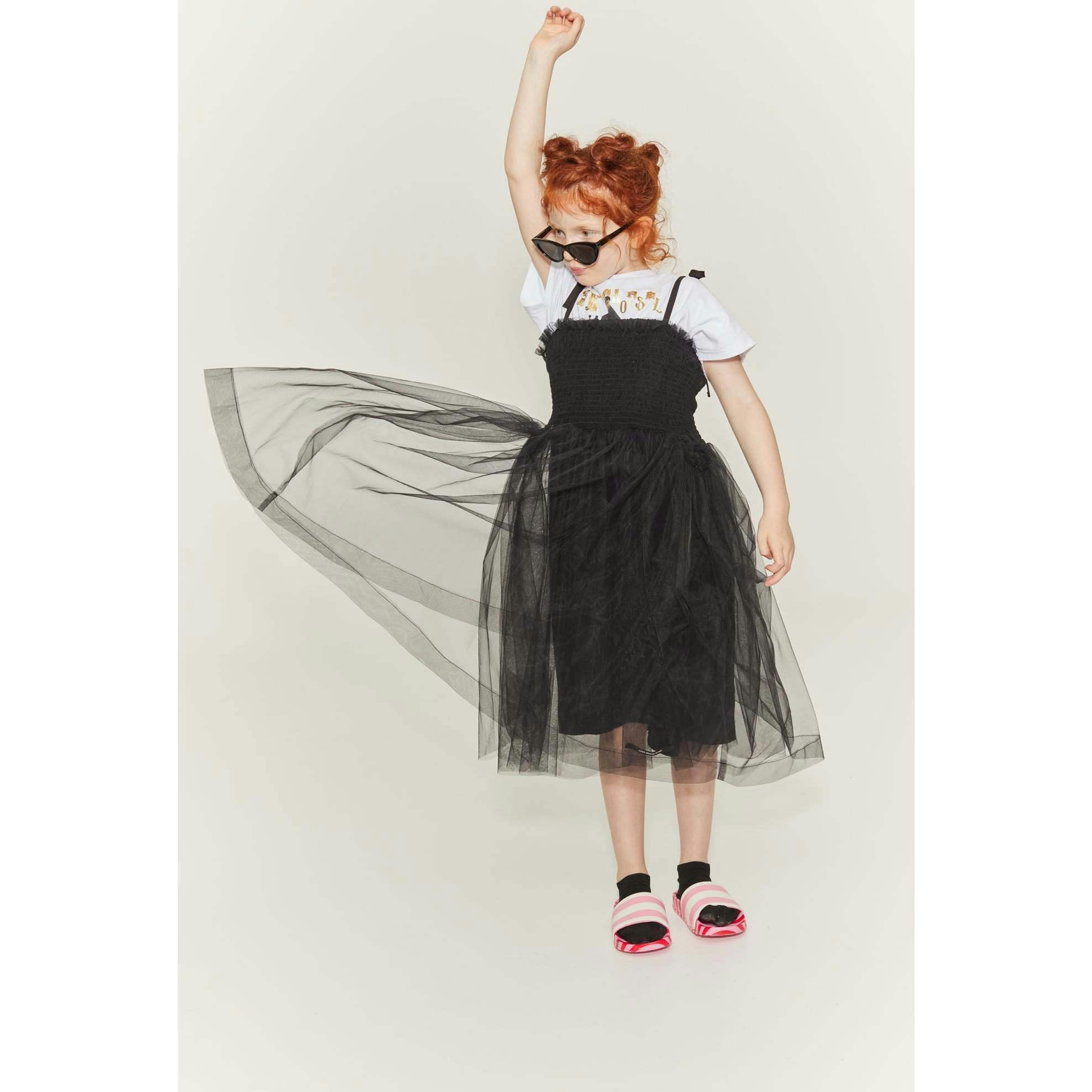 Dreamful Strap Dress Black
