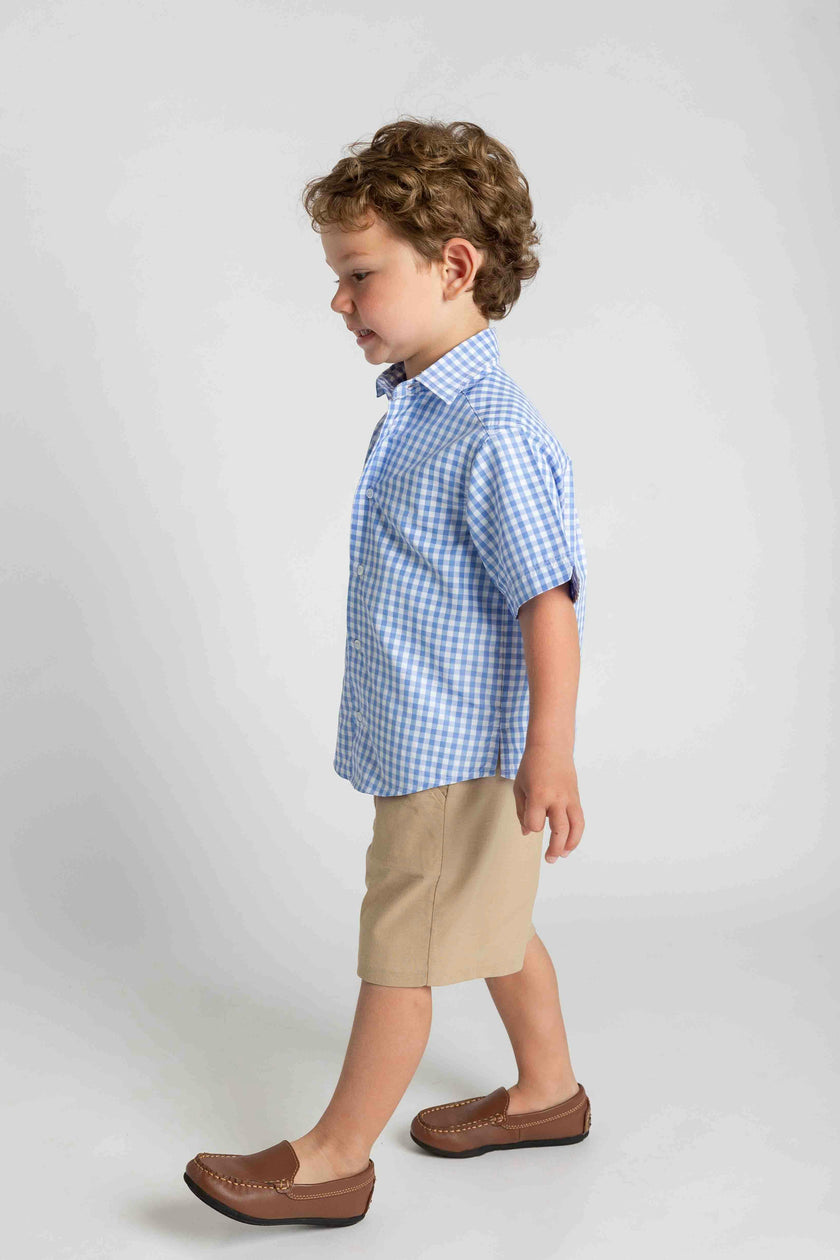 Gingham Camp Shirt