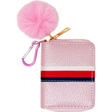 Leather Stripped Wallet