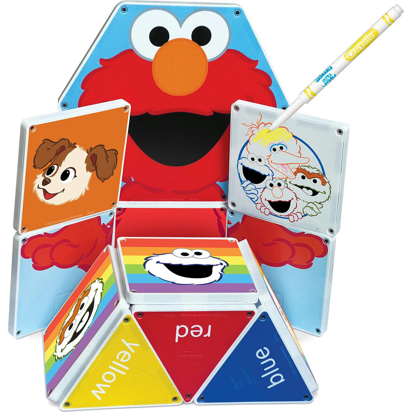 Sesame Street Coloring with Elmo Doodle Tile Set