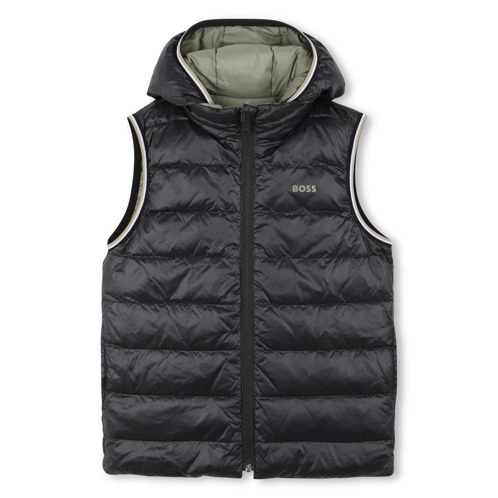 Green Reversible Puffer Jacket