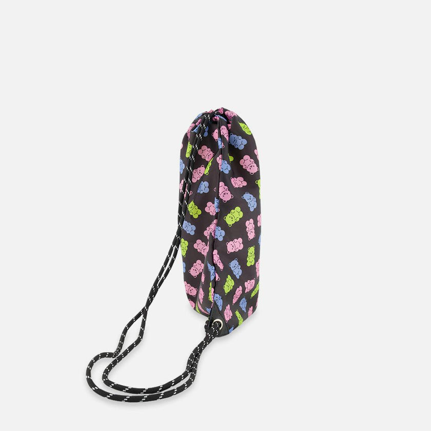 Little Girl Gummy Bears Lightweight Durable Drawstring Bag