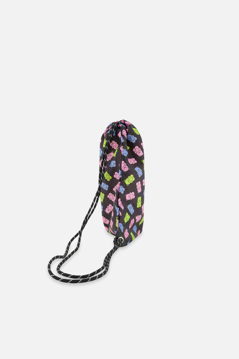 Little Girl Gummy Bears Lightweight Durable Drawstring Bag