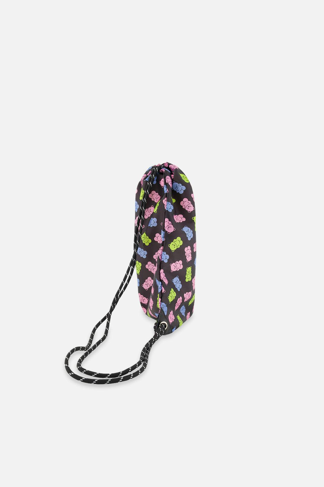 Little Girl Gummy Bears Lightweight Durable Drawstring Bag