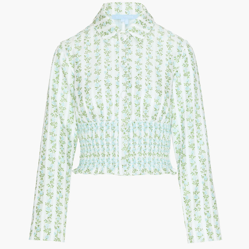 The Hunter Jacket - Brocade Vine Stripe