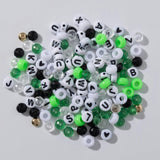 GAME DAY Green Bead Jar