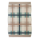 Charlie Farmhouse Knitted Plaid Baby Blanket