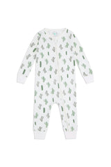 Cactus Garden Zip-up Baby Bodysuit