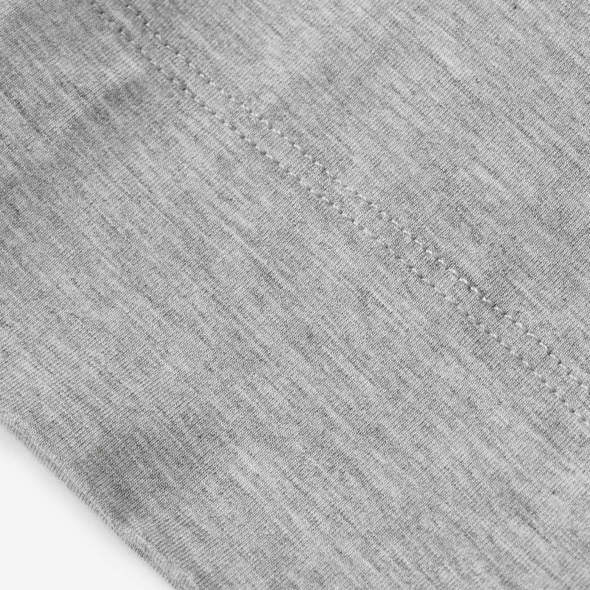 Grey Melange Luxe Solid Knotted Beanie Hat