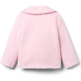 Heart Pocket Sherpa Coat, Pink