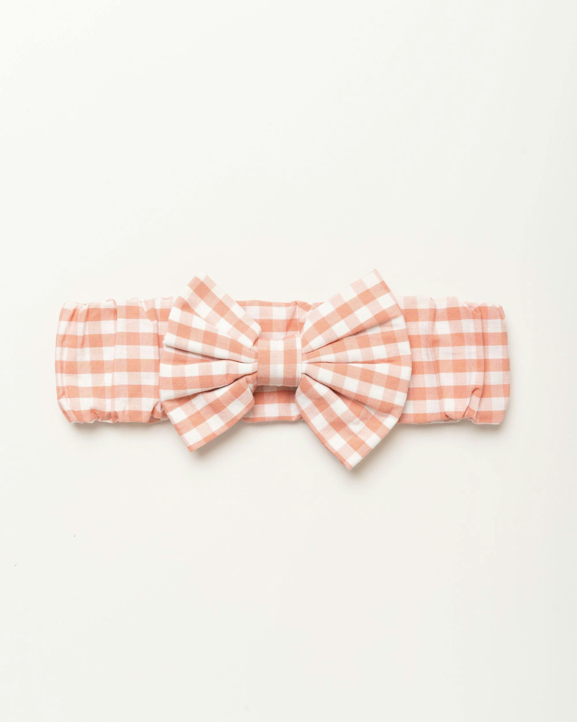 Baby's Bow Headband - Peony
