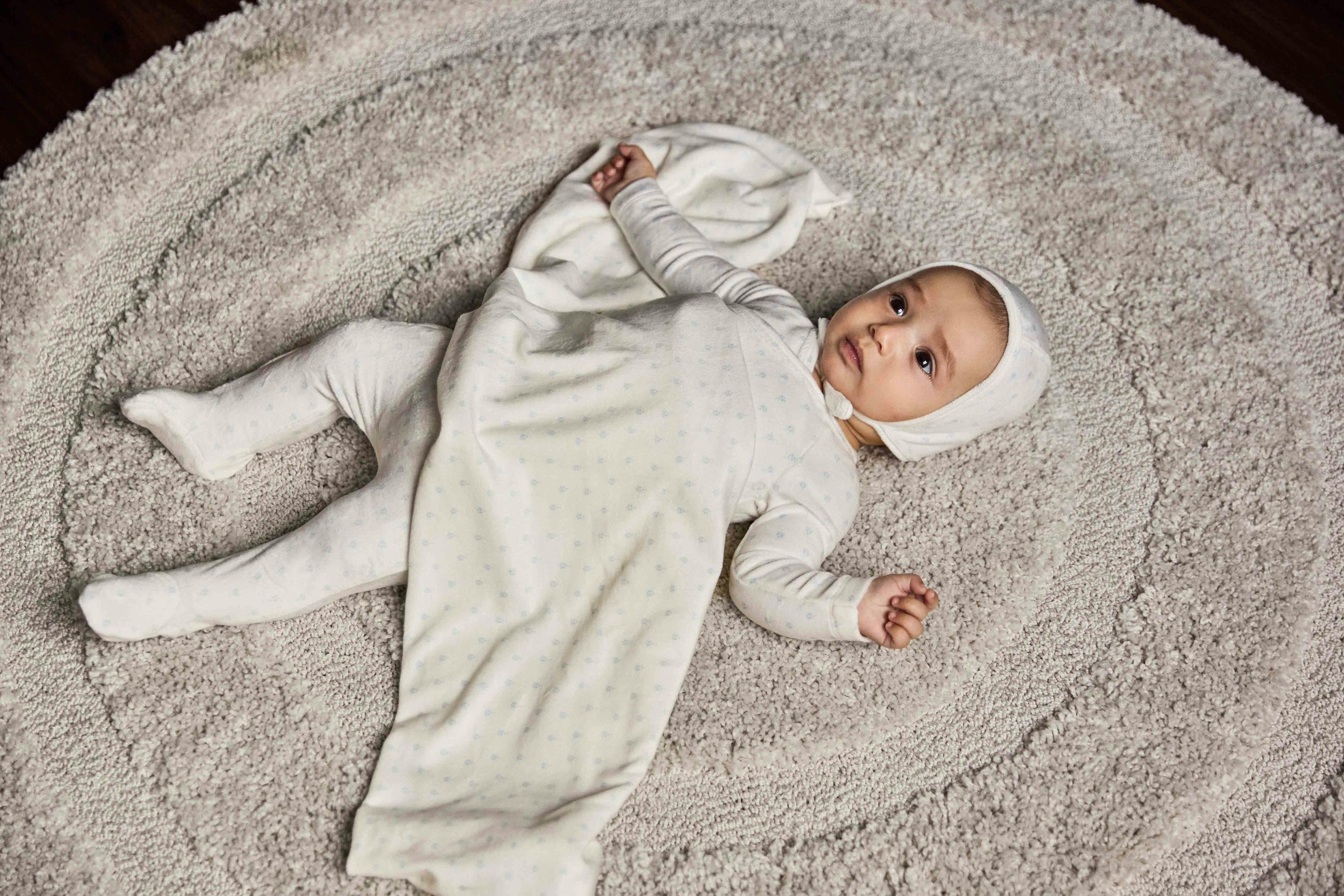 Velour Printed Footie