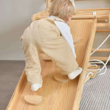 Walnut | Swedish Ladder Jungle Gym - Wall Mounted
