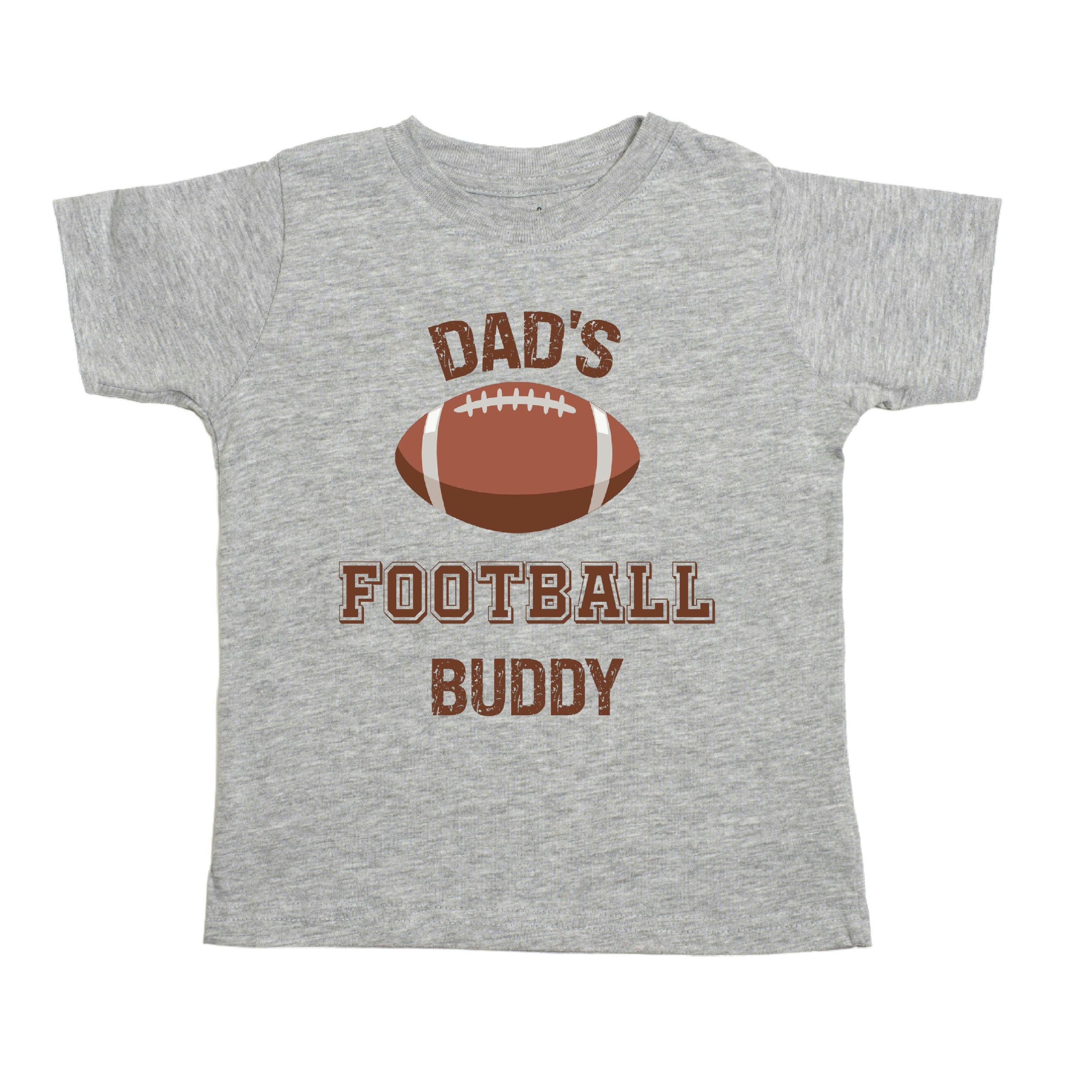 Dad's Football Buddy Short Sleeve T-Shirt